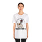 when you're dead inside but it's valentines day Unisex Jersey Short Sleeve Tee