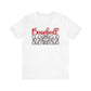 Baseball Mom Unisex Jersey Short Sleeve Tee