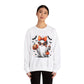 cute ghost halloween Unisex Heavy Blend™ Crewneck Sweatshirt