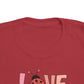 love bug valentines day Toddler's Fine Jersey Tee