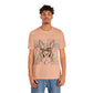 Easter Vibes Bunny Rabbit Bubble Gum Unisex Jersey Short Sleeve Tee