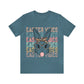 Easter Vibes Bunny Rabbit Bubble Gum Unisex Jersey Short Sleeve Tee