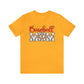 Baseball Mom Unisex Jersey Short Sleeve Tee