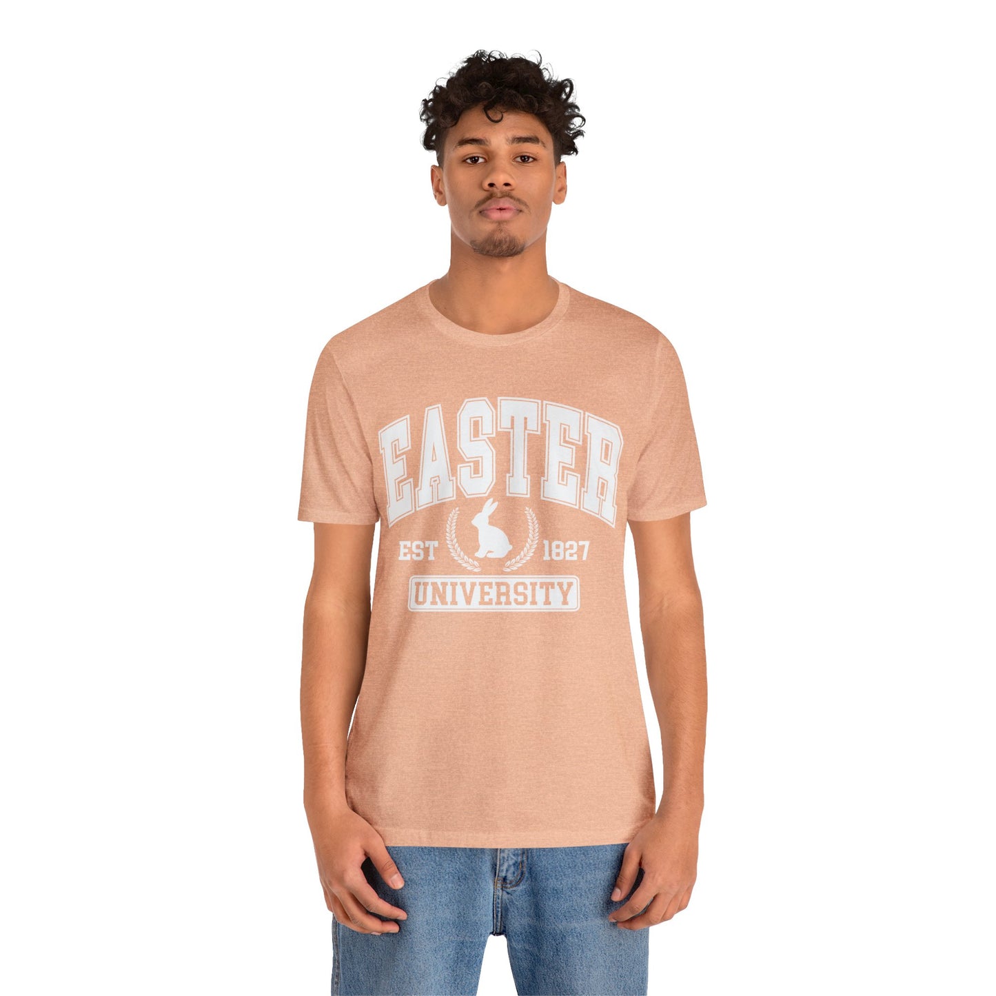 easter university Unisex Jersey Short Sleeve Tee