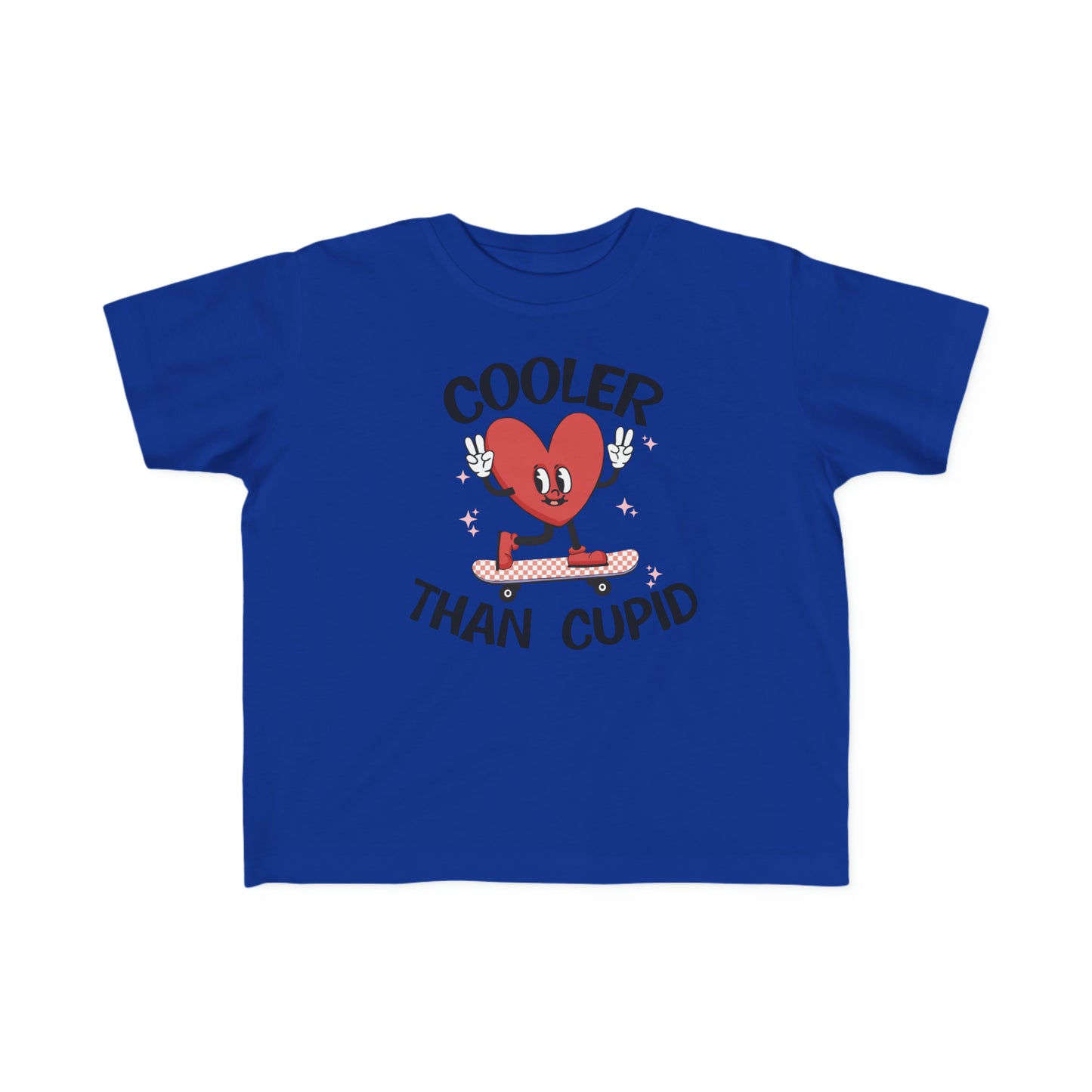 cooler than cupid Toddler's Fine Jersey Tee