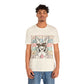 Easter Vibes Bunny Rabbit Bubble Gum Unisex Jersey Short Sleeve Tee