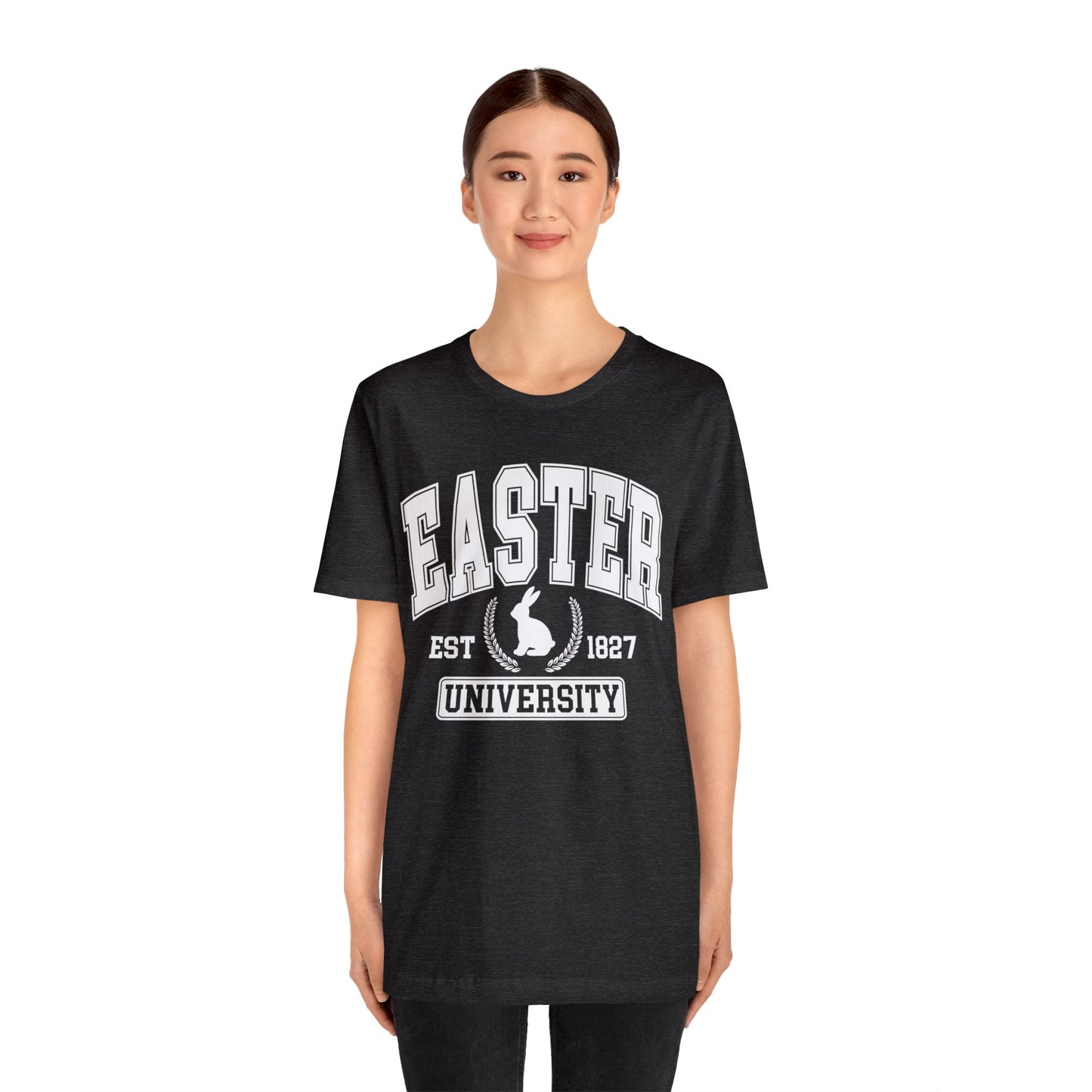 easter university Unisex Jersey Short Sleeve Tee