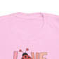 love bug valentines day Toddler's Fine Jersey Tee