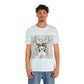 Easter Vibes Bunny Rabbit Bubble Gum Unisex Jersey Short Sleeve Tee