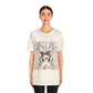 Easter Vibes Bunny Rabbit Bubble Gum Unisex Jersey Short Sleeve Tee