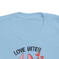 love bites! valentines day Toddler's Fine Jersey Tee