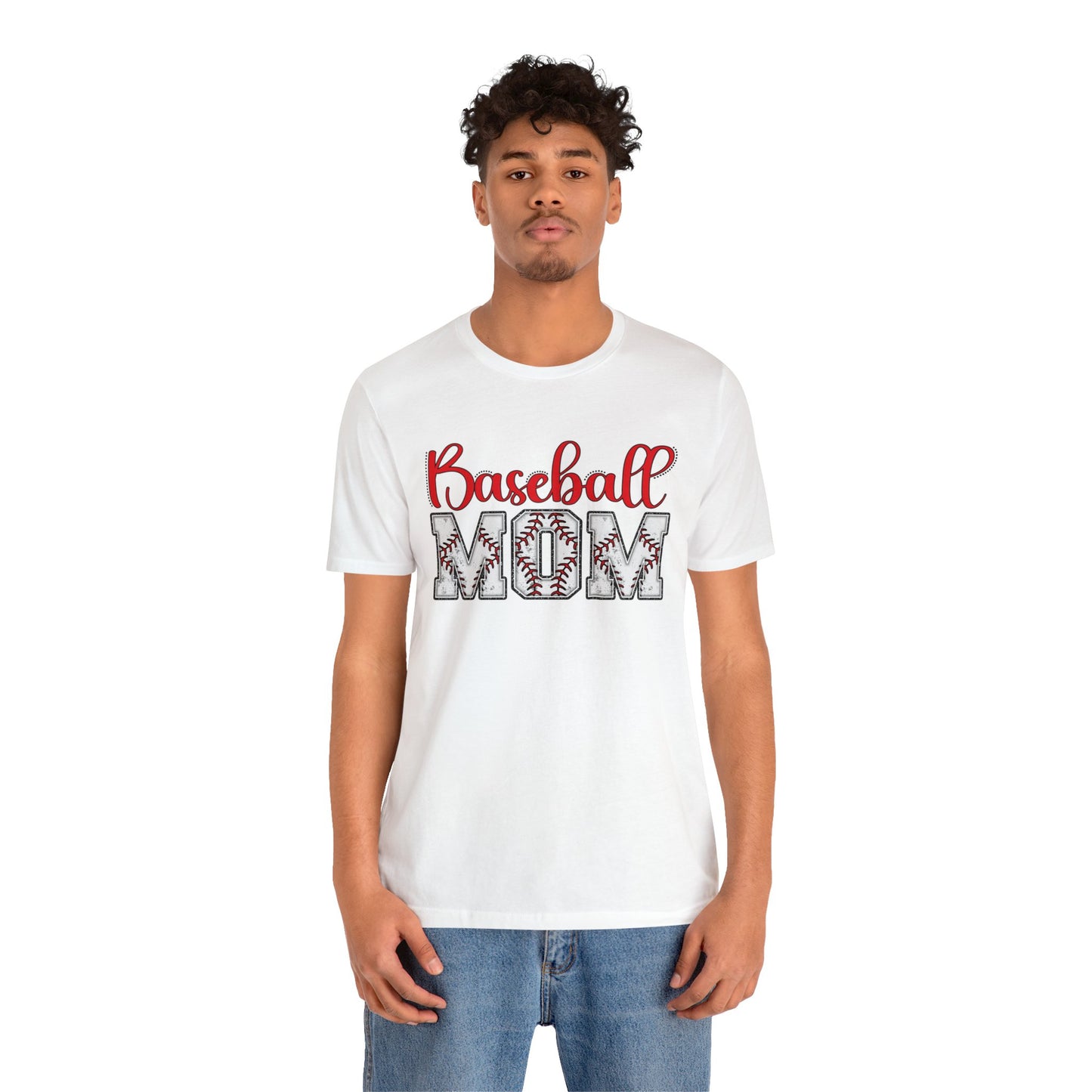 Baseball Mom Unisex Jersey Short Sleeve Tee