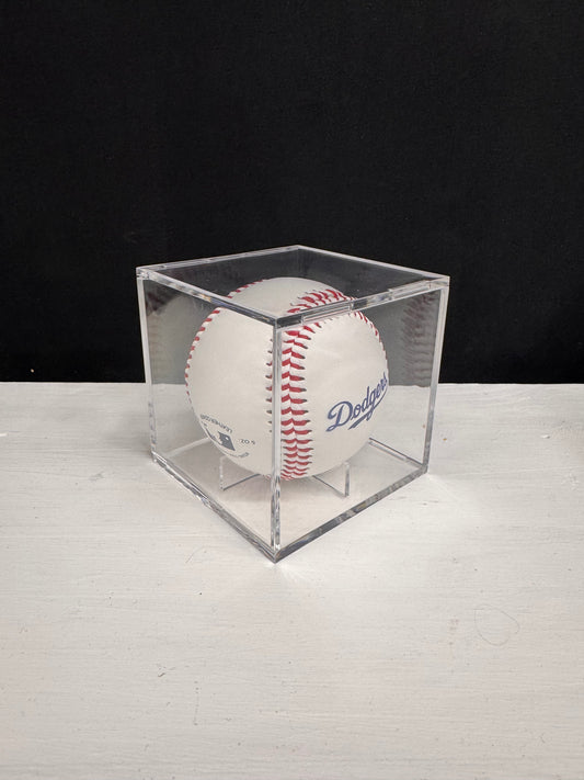 Custom UV Printed Baseball Keepsake with clear display case