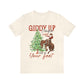 Giddy Up Jingle Horse Unisex Jersey Short Sleeve Tee