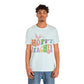 HOPPY TEACHER Unisex Jersey Short Sleeve Tee