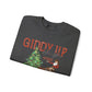 giddy up jingle horse Unisex Heavy Blend™ Crewneck Sweatshirt