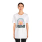 BOHO teacher rainbow Unisex Jersey Short Sleeve Tee