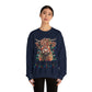 highland cow christmas Unisex Heavy Blend™ Crewneck Sweatshirt