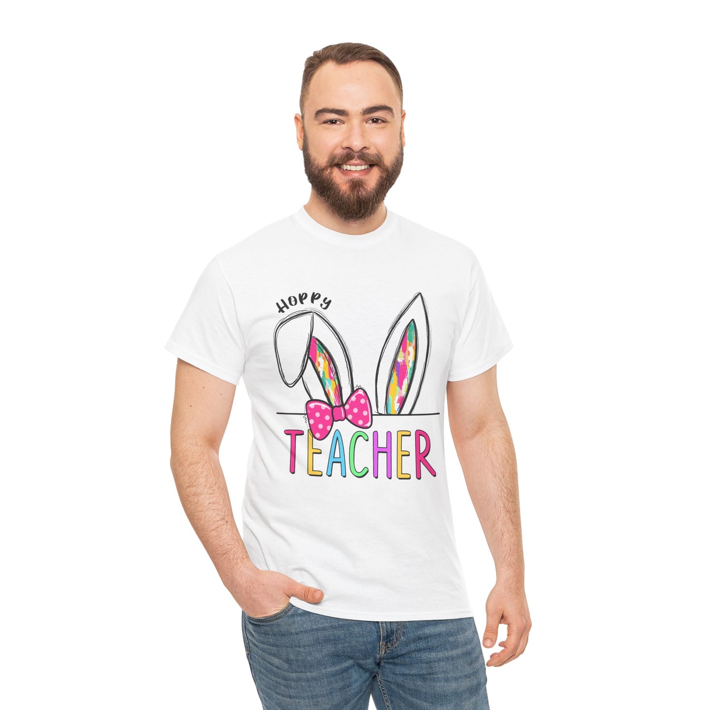 Hoppy Teacher Easter Tee