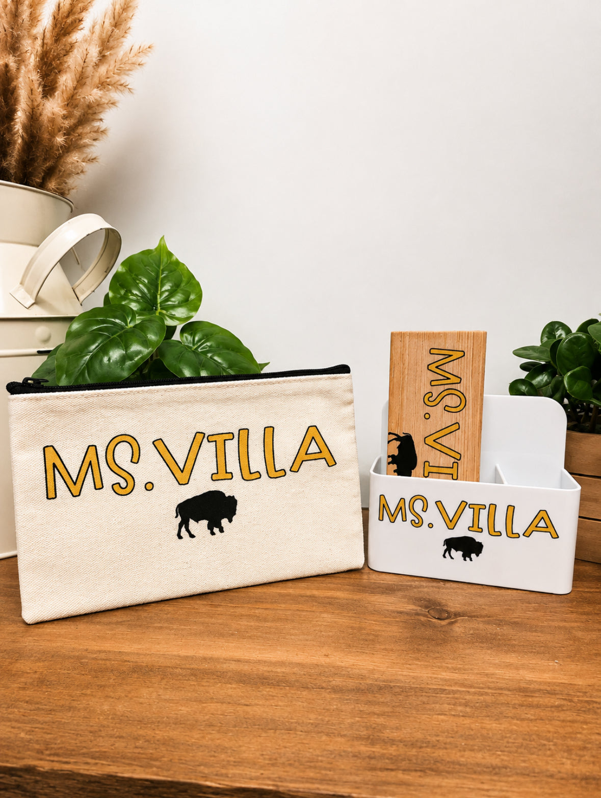 Personalized Teacher Desk Set