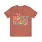HOPPY TEACHER Unisex Jersey Short Sleeve Tee