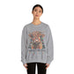 highland cow christmas Unisex Heavy Blend™ Crewneck Sweatshirt