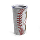 glittery leopard baseball mom tapered Tumbler 20oz