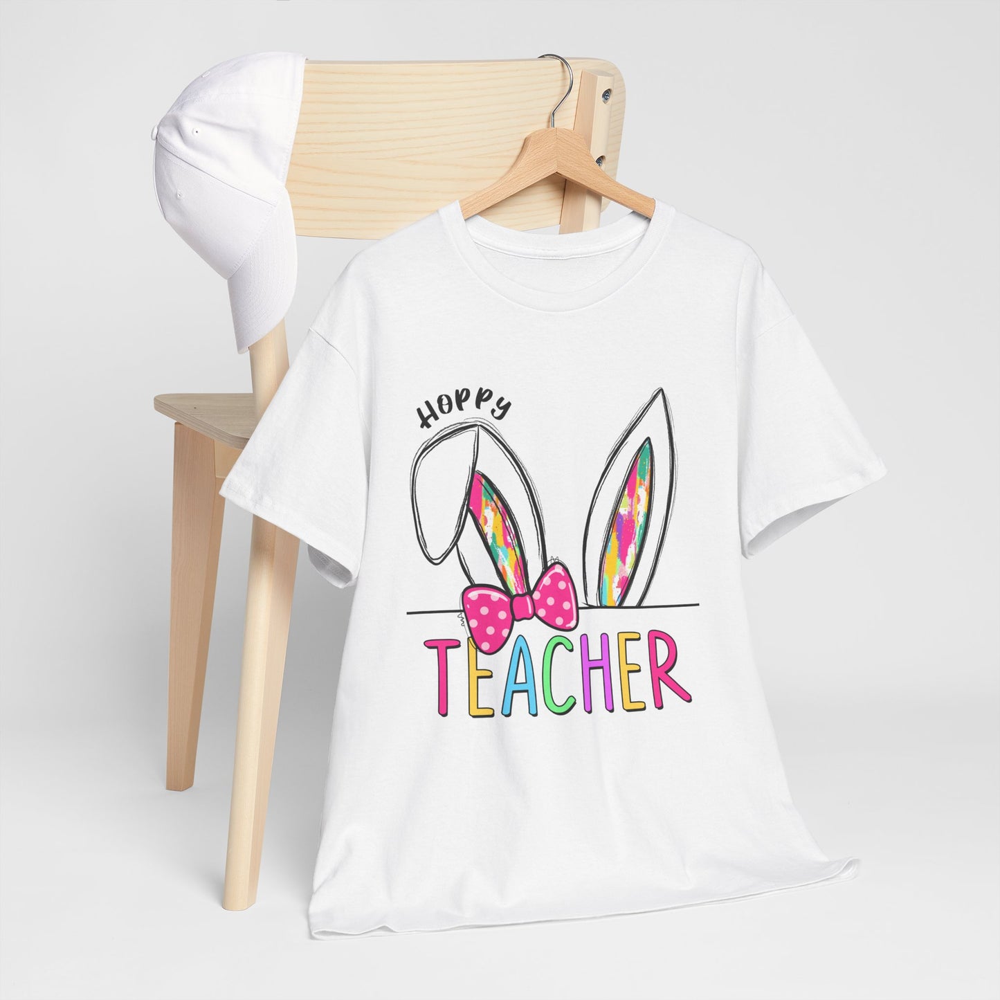 Hoppy Teacher Easter Tee