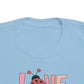 love bug valentines day Toddler's Fine Jersey Tee