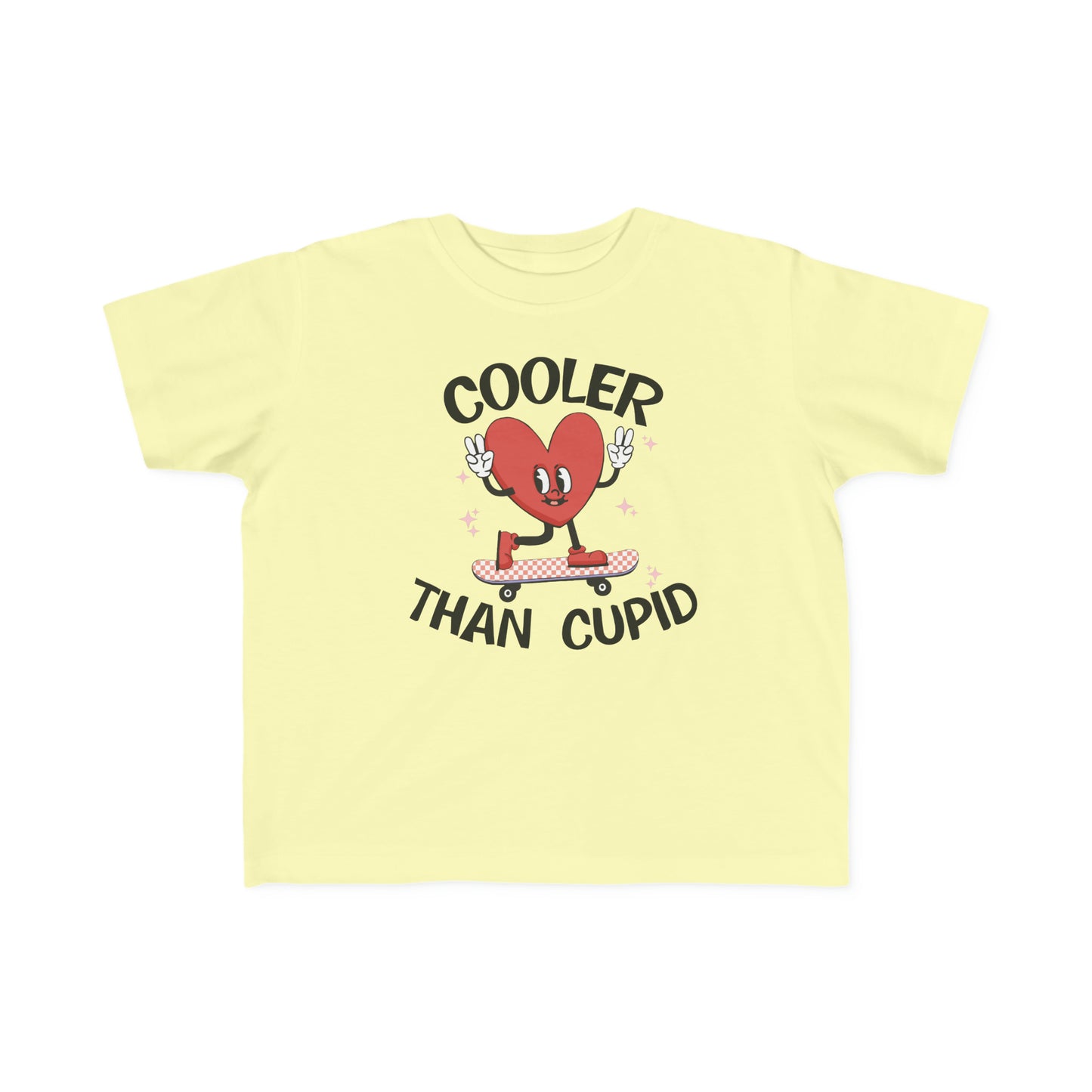 cooler than cupid Toddler's Fine Jersey Tee
