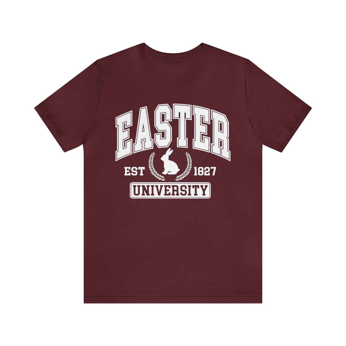 easter university Unisex Jersey Short Sleeve Tee