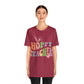 HOPPY TEACHER Unisex Jersey Short Sleeve Tee