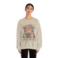 highland cow christmas Unisex Heavy Blend™ Crewneck Sweatshirt