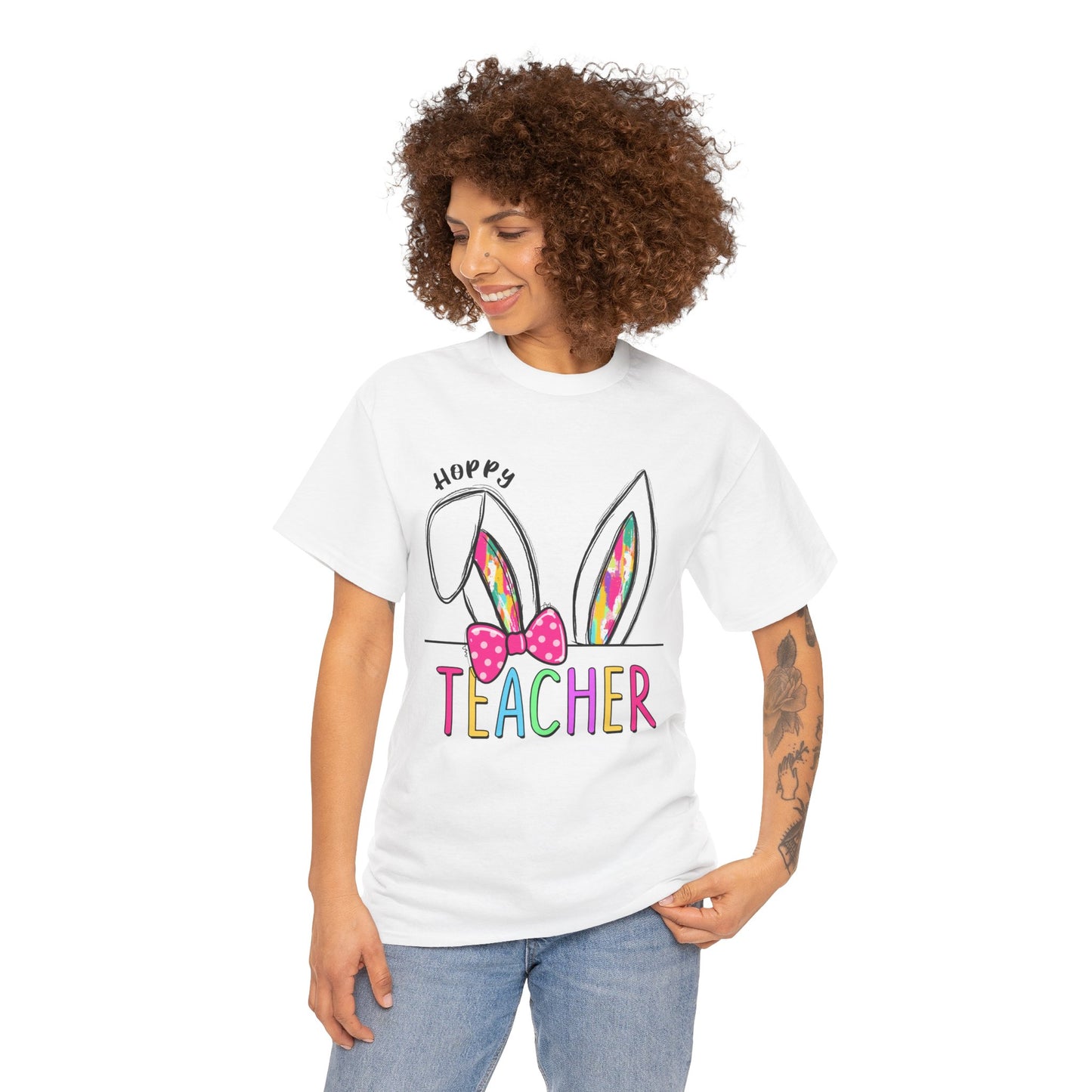 Hoppy Teacher Easter Tee