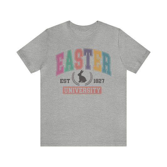 easter university Unisex Jersey Short Sleeve Tee