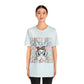 Easter Vibes Bunny Rabbit Bubble Gum Unisex Jersey Short Sleeve Tee