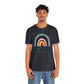 BOHO teacher rainbow Unisex Jersey Short Sleeve Tee