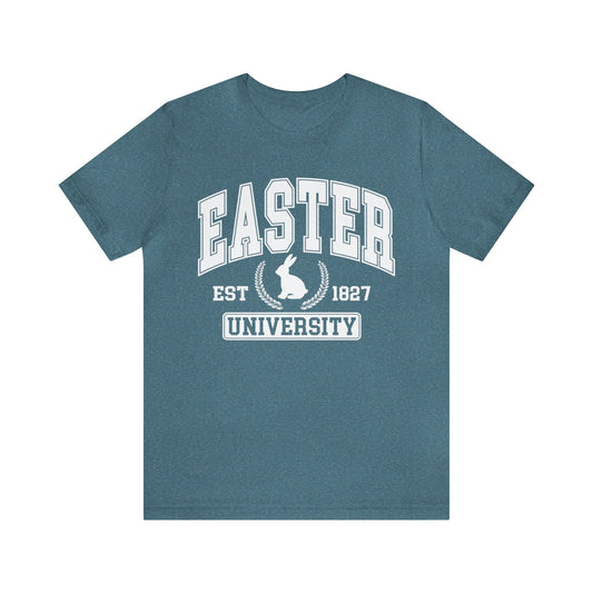easter university Unisex Jersey Short Sleeve Tee