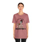 when you're dead inside but it's valentines day Unisex Jersey Short Sleeve Tee