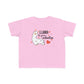 Llama be your valentine Toddler's Fine Jersey Tee
