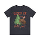 Giddy Up Jingle Horse Unisex Jersey Short Sleeve Tee