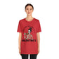 when you're dead inside but it's valentines day Unisex Jersey Short Sleeve Tee
