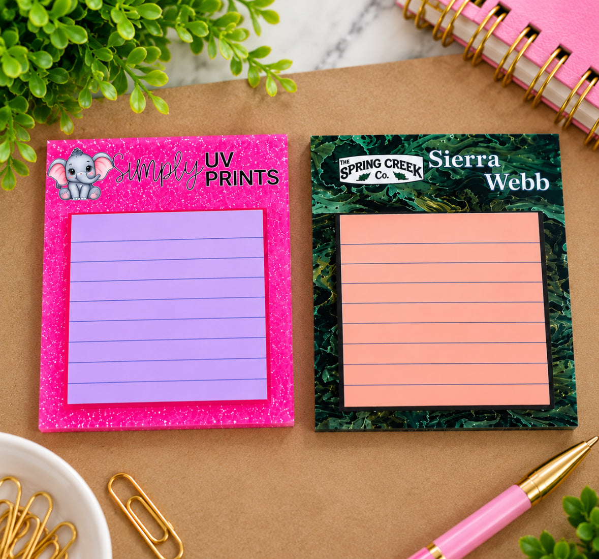 Personalized Acrylic Lanyard | Custom Name or Logo Beaded Lanyard