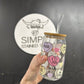Sweethearts glass tumbler