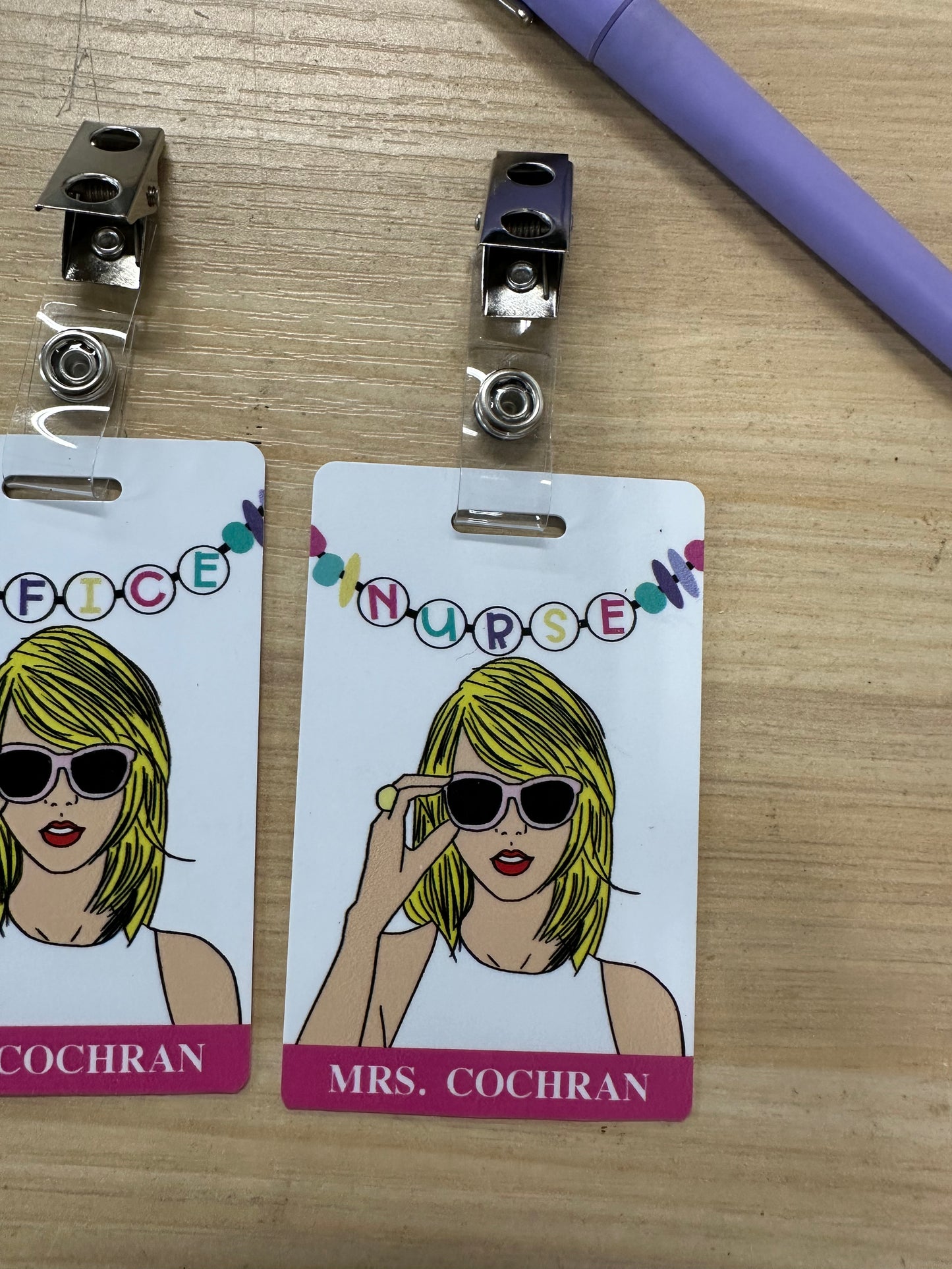 Swifty Custom Acrylic Classroom Hall Passes