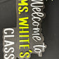 Welcome to  Personalized 3D Teacher Name Cut Out Sign