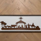 3D Nativity Sign, Farmhouse Wood Christmas Sign, laser art