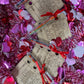 DIY Valentine's Day Wood Card set Kid's Kit Arts and Craft