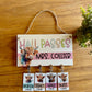 Watercolor Floral Highland Cow Classroom Bundle