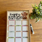 Watercolor Floral Highland Cow Classroom Bundle